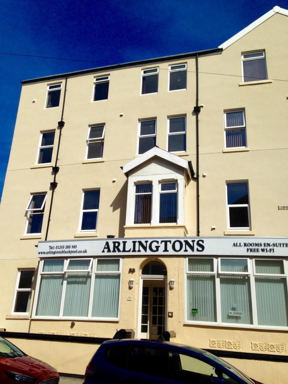 Arlingtons Hotel แบล็คพูล ภายนอก รูปภาพ